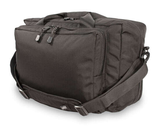 Elite Survival Systems Medium Flight Bag has a large side pocket with zipper closure